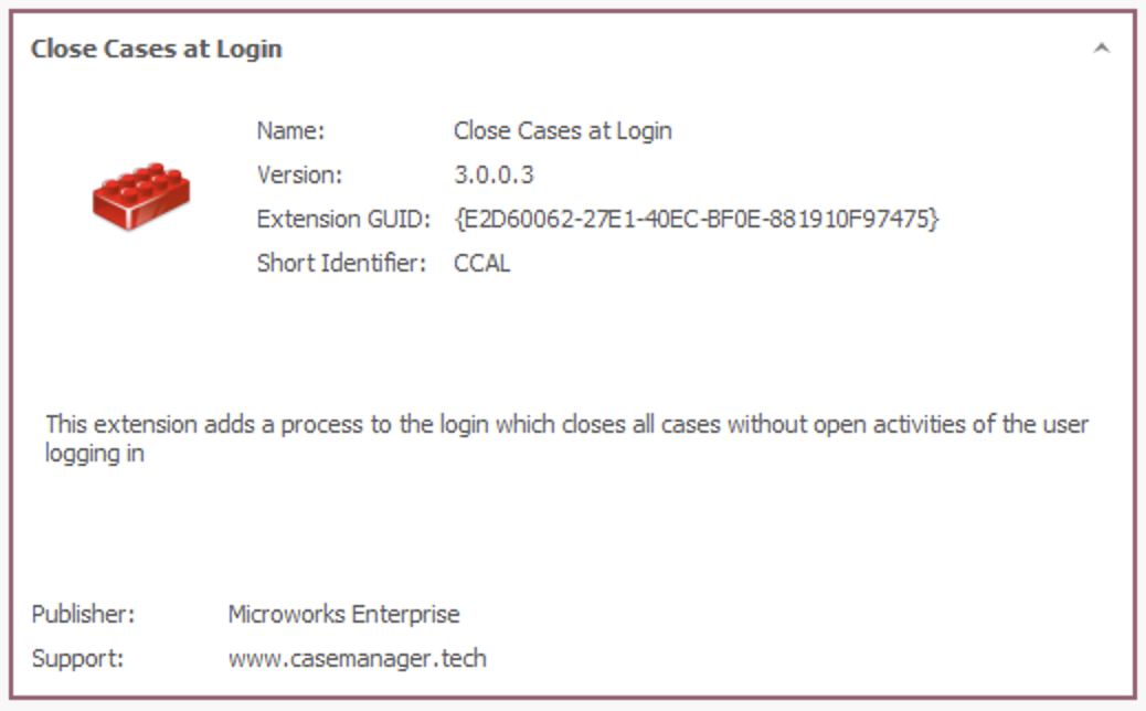 Installing Case Manager Close Cases At Login Extension