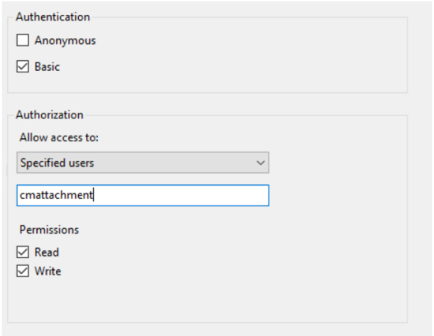 Authentication and authorization