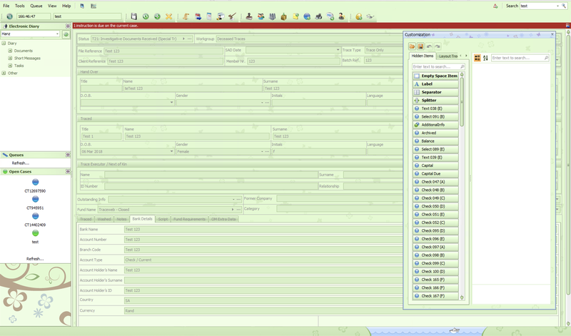 Customize Form