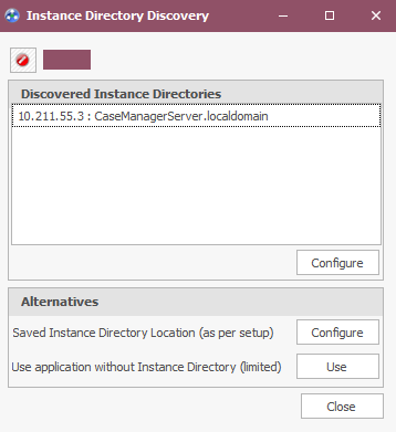 Instance Directory Detection