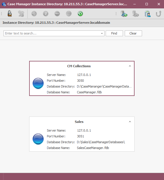 Instance Directory Utility